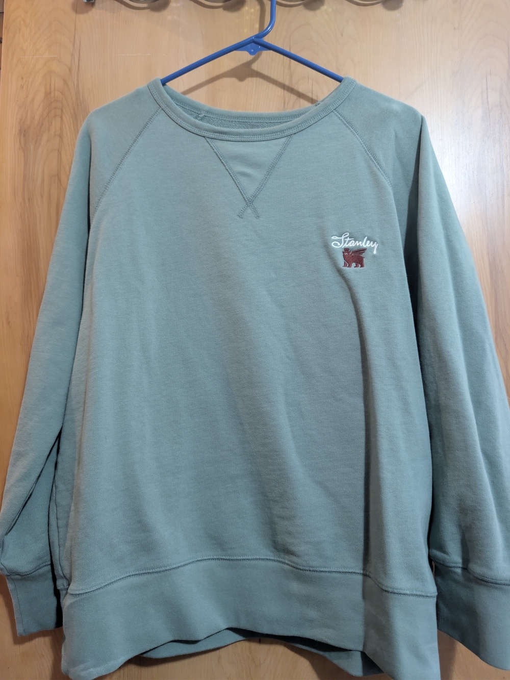 Stanley Men's Crewneck Sweater in Sage Green